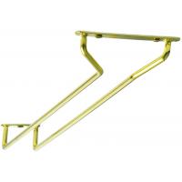 Brass plated glass hanger 61cm 24