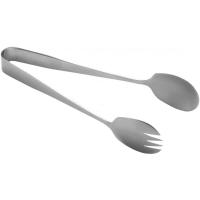 Spoon fork tongs stainless steel 19cm 7 5