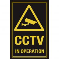 Cctv in operation sign 10x7