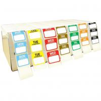 Day label dispenser unit with labels 7 day set