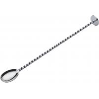 Professional cocktail mixing spoon ingredient crusher 28cm 11