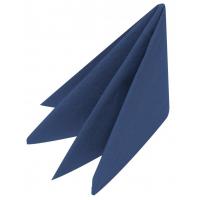 Dark blue napkin 40cm square 4 fold 2 ply