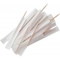 Paper wrapped wooden toothpick