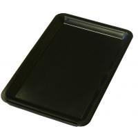 Change receipt tip tray black plastic oblong 16x11cm 6 75x4 5