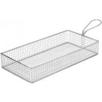 Creative table rectangular wire service basket 21 5x10 5cm 8 5x4