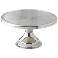 Stainless steel cake stand 12 8 32 4cm