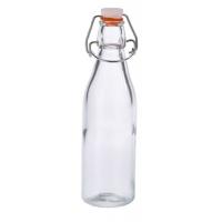Genware glass swing bottle 250ml