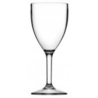 Diamond polycarbonate wine goblet 19cl 6 75oz