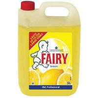 Fairy liquid lemon washing up liquid