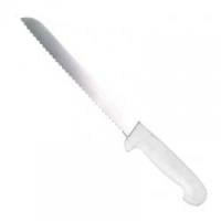 8 20cm bread knife white handle