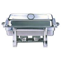 Chafing dish lift top oblong stainless steel 1 1 gn 8 5l 299oz