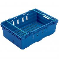 Blue stack nest container basket