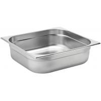 Stainless steel gastronorm 2 3 65mm deep