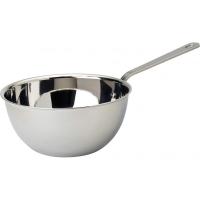 Mini stainless steel wok 4 5 11 5cm 12oz 34cl