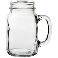 Tennessee handled jam jar glass 63cl 22oz jeremiah weed style