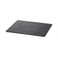 Frostone melamine display tray rectangular slate grey 32 5x27cm 12 75x10 5