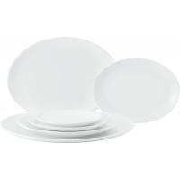 Titan porcelain oval plate 30cm 12