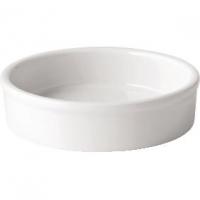 Titan porcelain white tapas dish 13cm 5 25