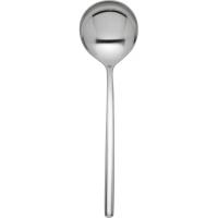 Radius stainless steel soup spoon