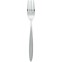 Teardrop stainless steel dessert fork