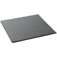 Square slate platter