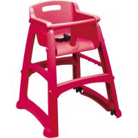 Plastic high chair red