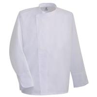 White pull on style chefs jacket small