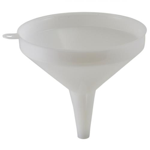 6 diameter white plastic funnel