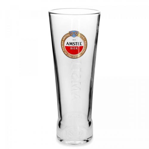 Amstel brimfull pint beer glass 20oz 57c ce