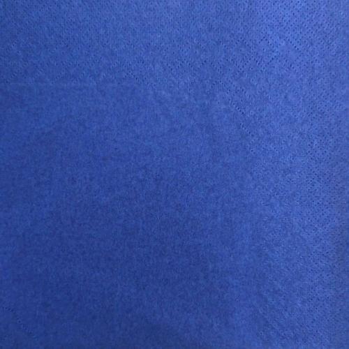 Dark blue airlaid napkin 40cm square 4 fold 1 ply
