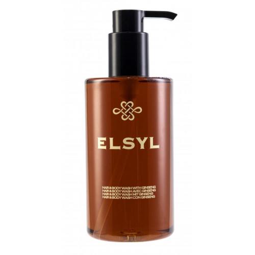 Elsyl hotel room hair body wash 300ml pump bottle