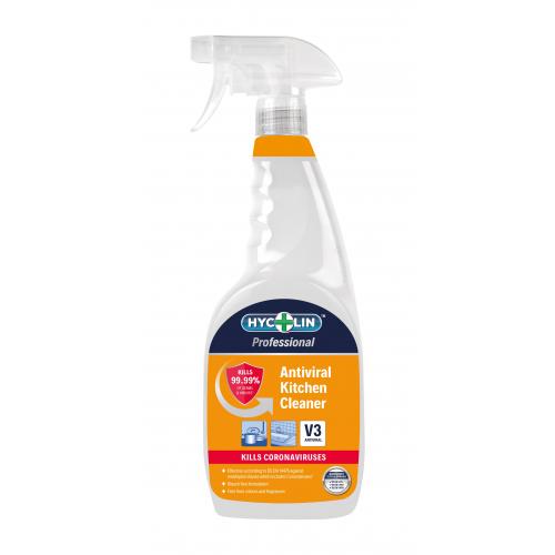Kitchen cleaner antiviral v3 hycolin 750ml spray