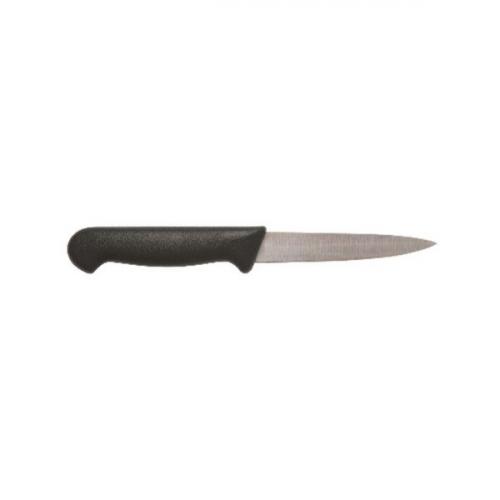 Plain edge veg knife 4 black handle