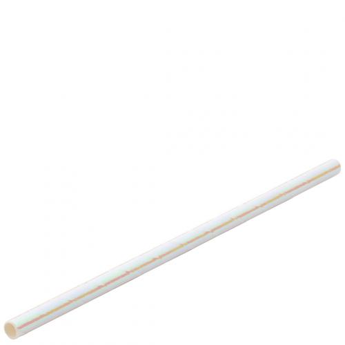 Sip stir straw paper pearlescent 14cm 5 5 x 5mm