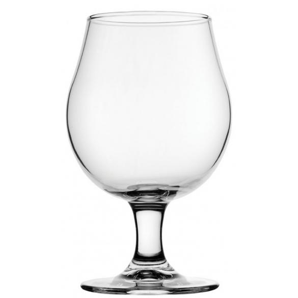 Draft stemmed beer glass toughened 16 75oz 48cl