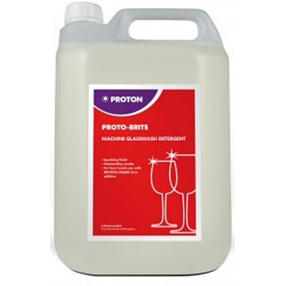 Proton proto brite glasswash detergent 5l