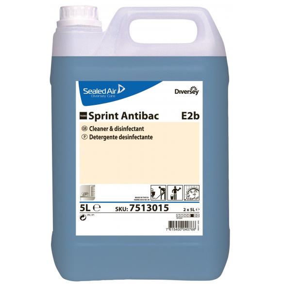 Sprint antibac e2b cleaner disinfectant 5l