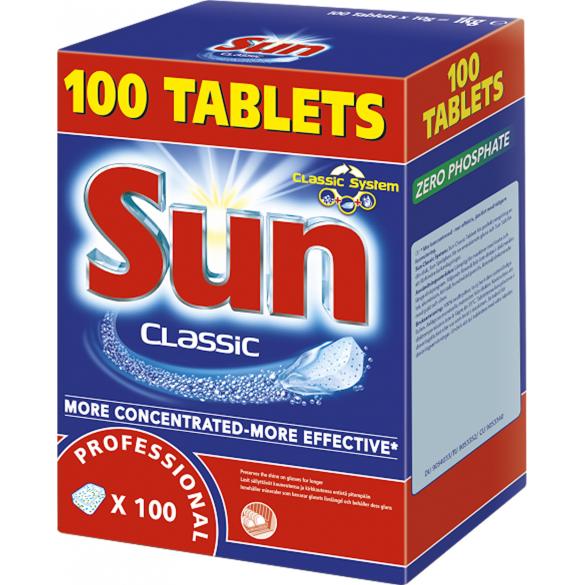 Sun professional dishwasher tablets 100 tablets