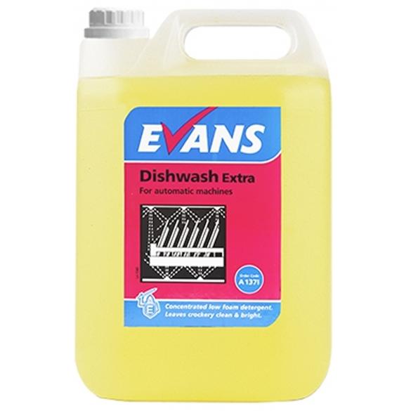 Evans dishwash extra dishwasher machine liquid 5l