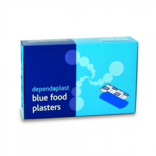 Blue plasters 7 5 x 2 5cm