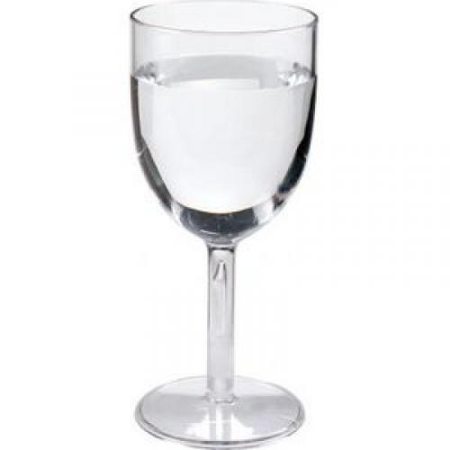 Celebrity polycarbonate wine glass clear 250ml 8 5oz ce