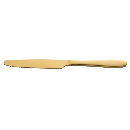 Bullion table knife gold 22 2cm 8 7