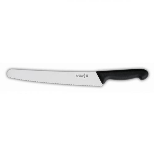 Giesser curved pastry knife 9 75 serrated
