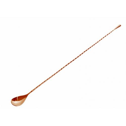 Mezclar collinson copper plated cocktail mixing spoon 45cm 18