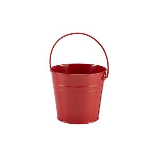 Stainless steel serving bucket red 2 1l 74oz