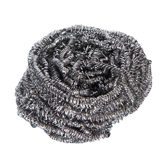 Extra large stainless steel scourer