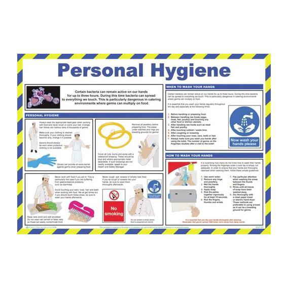 Personal hygiene poster 23 2x16 5