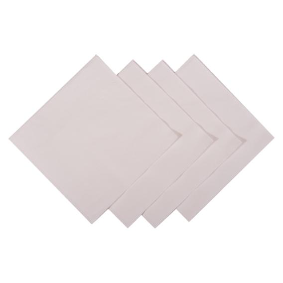 White cocktail napkin 24cm square 2 ply