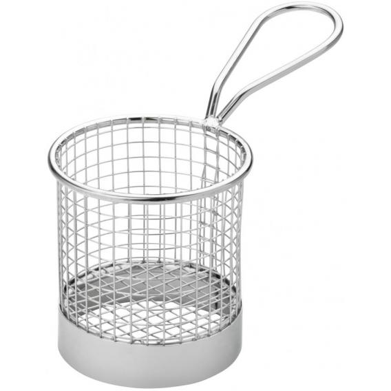 Creative table round wire service basket 7 5cm 3