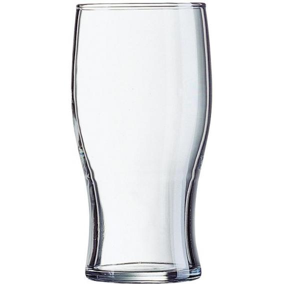 Tulip beer glass 1 2 pint 28cl ce